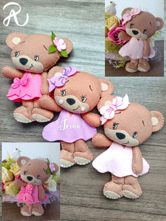 Figurine lumanare - Figurina lumanare - ursulet timid