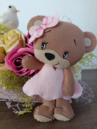 Figurina lumanare - ursulet timid [2]