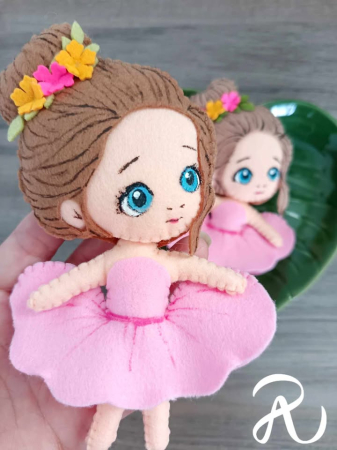 PRODUSE BOTEZ - Balerina lumanare botez