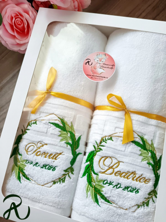 Prosoape - Set cadou prosoape personalizate