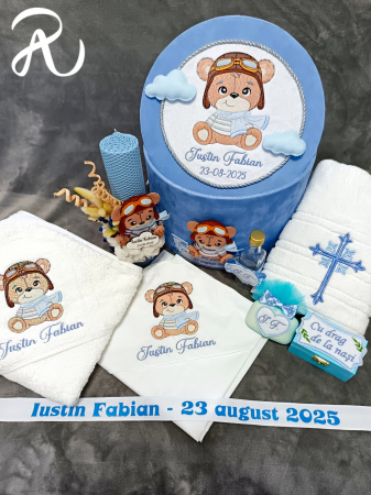 Trusou botez - Trusou botez baiat ursulet aviator