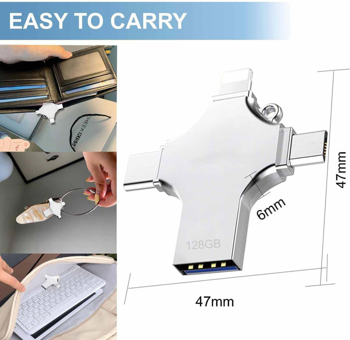 Stick memorie USB 3.0 AdyMel® 128 GB [2]