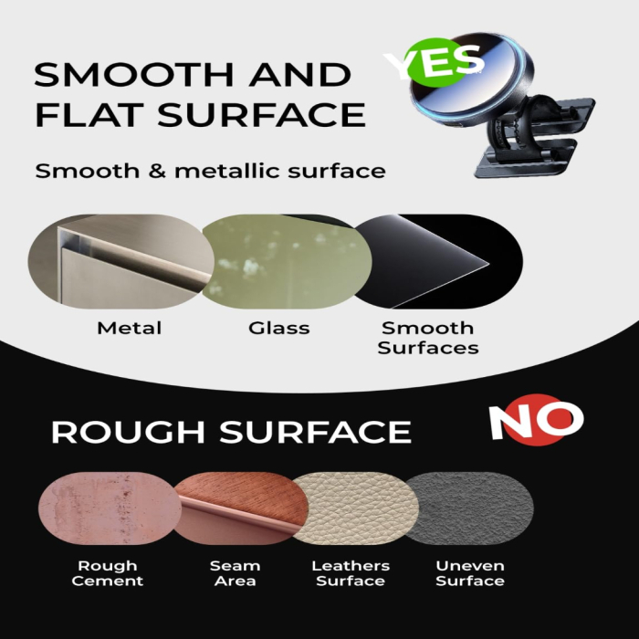 Incarcator auto wireless LISEN® IQ 2 – MagSafe 15W, rotire 360°, negru. [8]