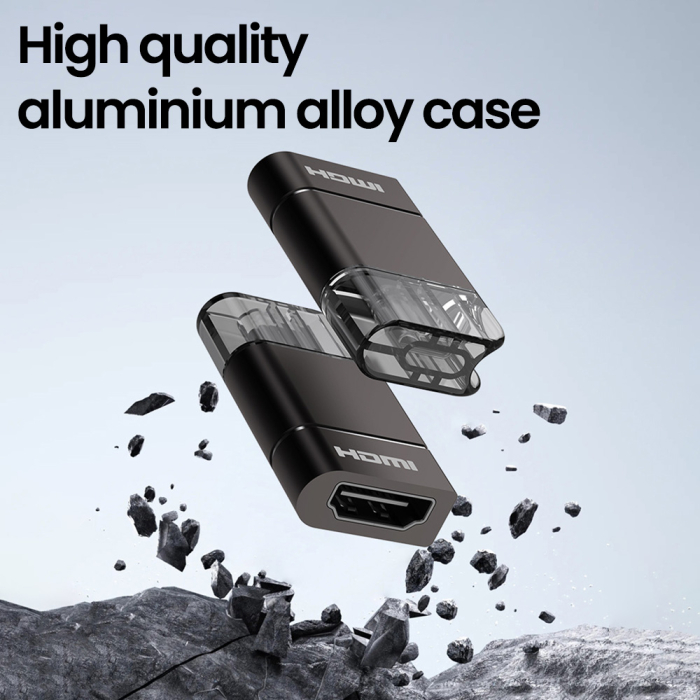 Adaptor Type-C la HDMI AdyMel® 4K 60Hz UHD – Set 2 buc. [8]