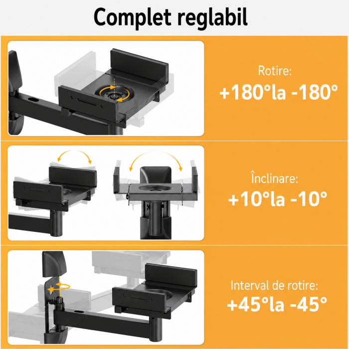 Set 2 x Suporturi universale de perete pentru Boxe Audio [3]