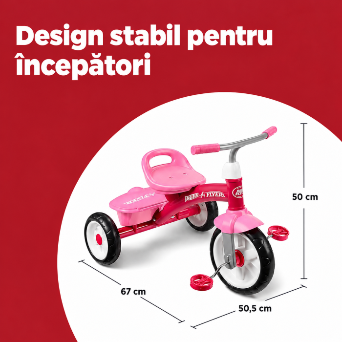 Set Tricicleta pentru Copii 2.5-5 Ani Radio Flyer® [3]