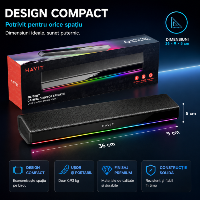 Set soundbar Bluetooth SK770BT [7]