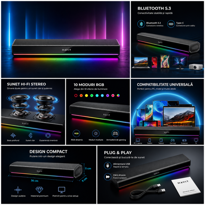 Set soundbar Bluetooth SK770BT [2]