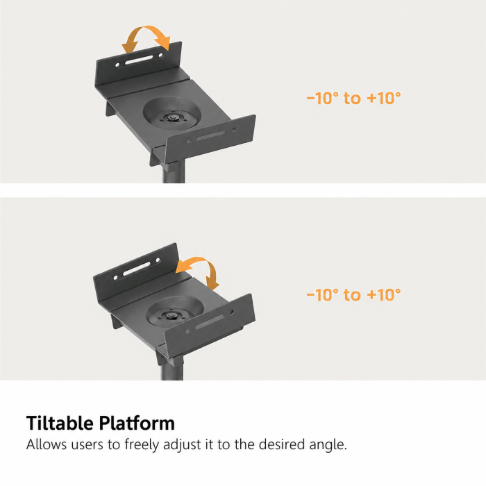 Set 2 Suporturi Boxe Perete, 25 kg/Suport, Rotatie 360°, Reglabile + Cutter 130 mm [6]