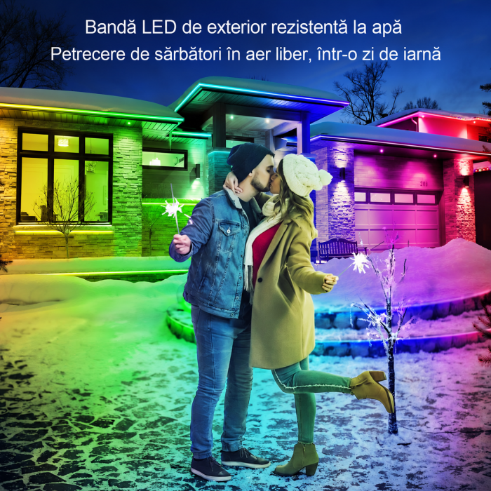 Banda LED RGB exterior 30 m [7]