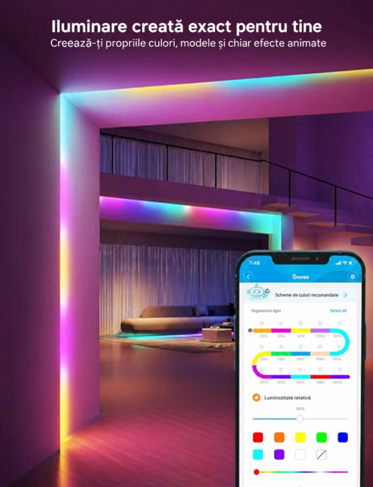 Banda LED Smart Govee RGBIC 30 m [5]