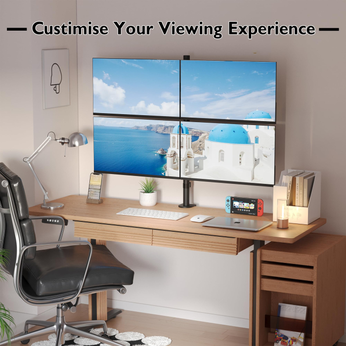 AM214 - Suport pentru 4 monitoare Bontec® 13-27 inch [5]