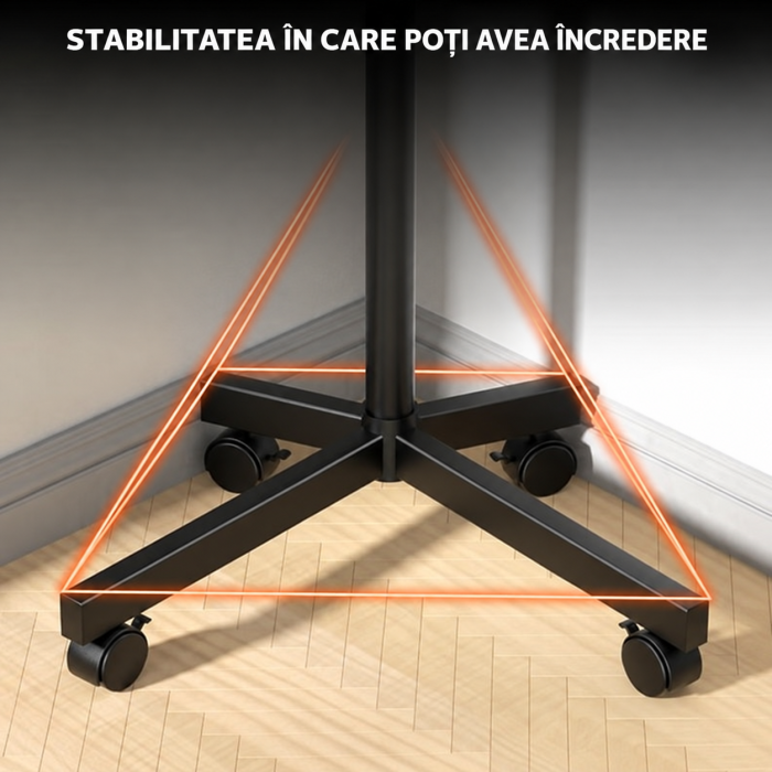 Suport televizor cu roti 23–60 inch [6]