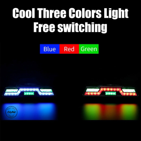 Stop bicicleta AdyMel® in 2 culori cu acumulator [2]