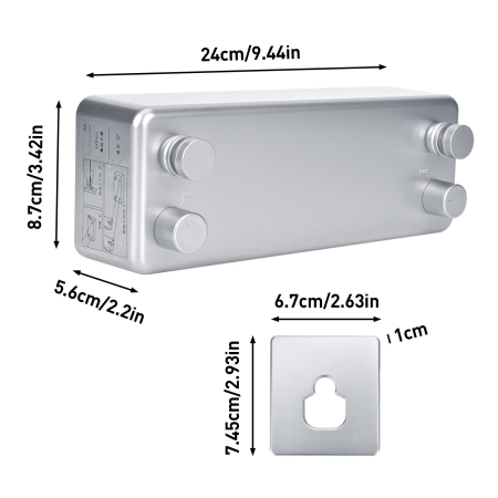 Uscator de rufe retractabil AdyMel® – 2 sfori otel, 4.2 m [1]