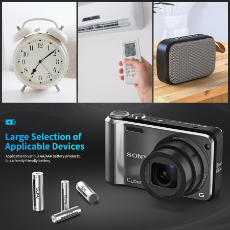 Baterii reincarcabile Sukai® AA HR6 – 2800 mAh, Ni-MH, set 8 buc. [1]