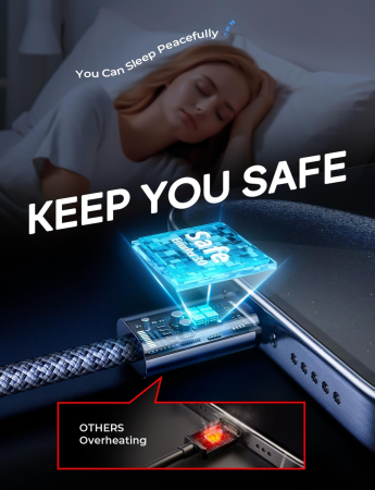 Cablu USB C la USB C LISEN® 60W – set 4 buc, PD 3.0, fast charge. [5]