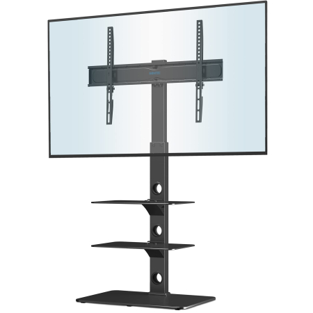 Accesorii TV & Monitoare - Suport TV Bontec® 30–70 inch – stand cu sticla securizata, VESA 600x400, reglabil.