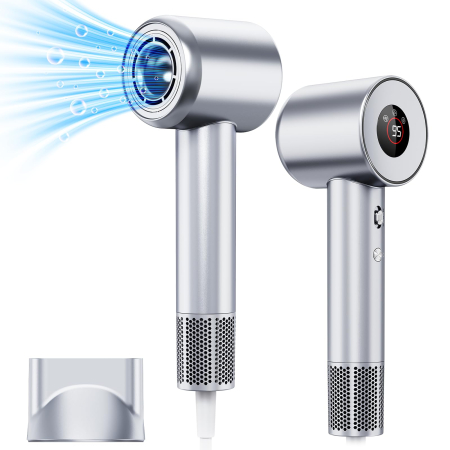 Toate produsele - Uscator de par profesional – 500 milioane ioni negativi, motor 140.000 RPM, gri.