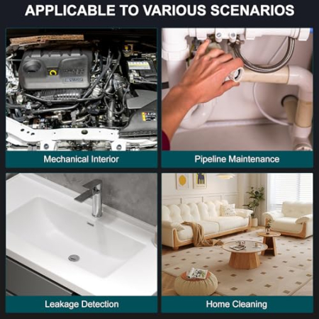 Endoscop industrial profesional HANMATEK® 1080P – IP67, SD 32GB, cablu 5 m, LED reglabil. [5]