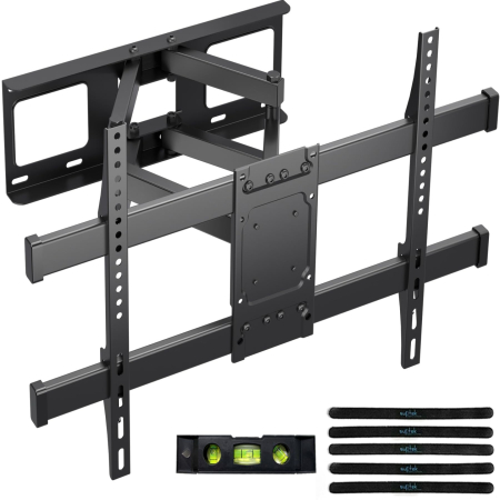 Suporturi TV - Suport TV Suptek® Premium – perete, 32–84 inch, VESA, inclinare si rotire, pana la 60 kg, negru.