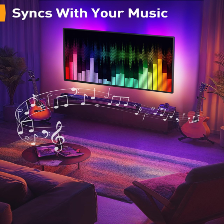 Suport TV Perlegear® 26–65 inch – perete, VESA, RGB, pana la 45 kg, negru. [4]