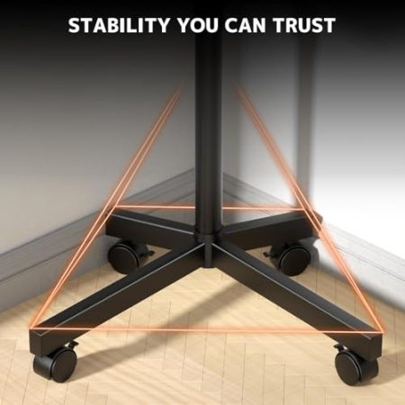 Suport televizor AdyMel® cu roti 23–60” [6]