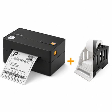 Toate produsele - AM298 - Imprimanta Termica pentru Etichete si AWB-uri 100x150 mm, 4 x 6, Compatibila Etichete Format A6, Portabila, 203 DPI, Fara Cerneala, Toner, Conectare Bluetooth si USB, Compatibila iOS, Android, Windows