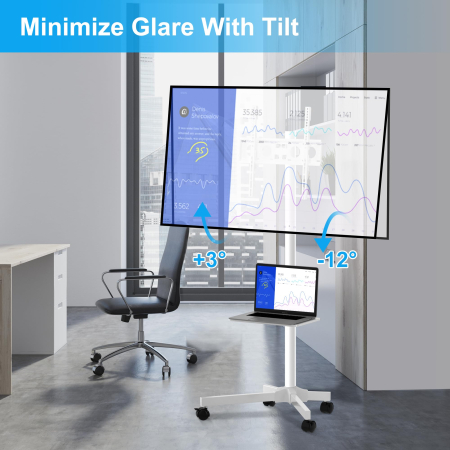 Suport TV pentru televizor 21-60 inch, Alb [5]