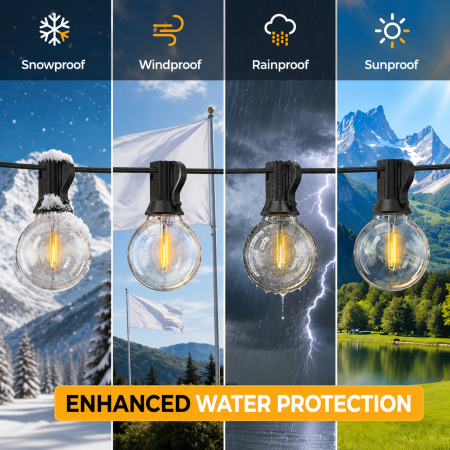 Ghirlanda luminoasa Smart LED pentru exterior, lungime 17.5 m [6]