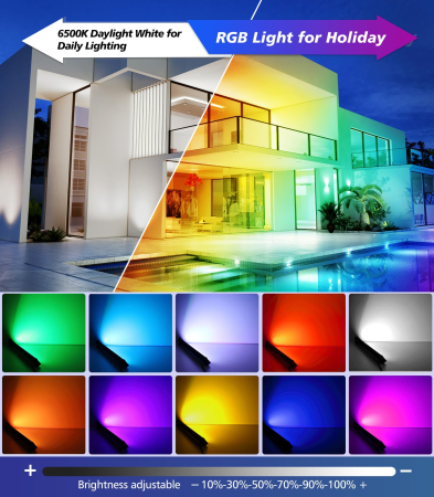 AM341 - Set Proiector LED Liniar RGB 44 cm [6]