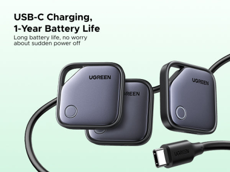 Set 4 Trackere Bluetooth Android, Google Find Hub, USB-C, Autonomie pana la 12 Luni [7]
