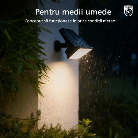 Lampi Solare LED RGBW Exterior, 18 LED, 9 Moduri, Montaj 2 in 1 + Cutter 130 mm [4]