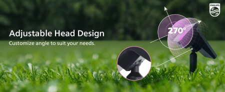 Lampi Solare LED RGBW Exterior, 18 LED, 9 Moduri, Montaj 2 in 1 + Cutter 130 mm [6]