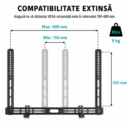 Suport universal pentru soundbar [2]