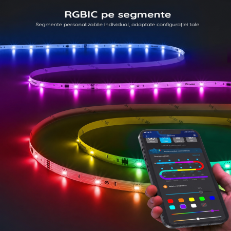 Banda LED Smart Govee RGBIC 10 m [6]