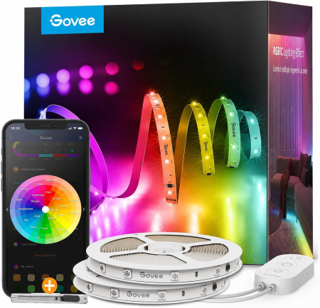 Casa & Birou - Banda LED Smart Govee RGBIC 30 m