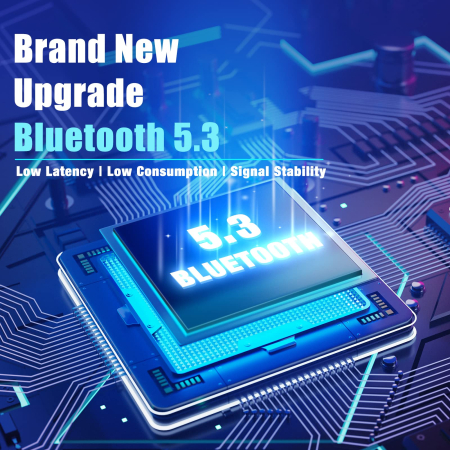 Casti Bluetooth Over-Ear Beribes, 65 Ore Autonomie, 6 Moduri EQ, Bluetooth 5.3, Microfon Integrat, Conectivitate 3.5 mm. [6]