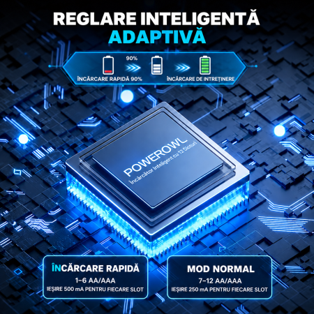Incarcator Inteligent 12 Acumulatori AA/AAA, Ni-MH, USB 5V [2]