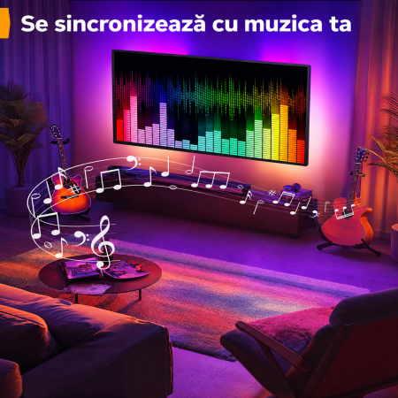 Suport TV Perlegear® 26–65 inch – perete, VESA, RGB, pana la 45 kg, negru. [6]