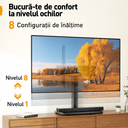 Suport televizor de comoda Perlegear® 24-60 inch [4]