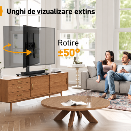 Suport televizor de comoda Perlegear® 24-60 inch [3]