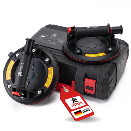 Gradina & Bricolaj - Set 2 Ventuze Profesionale cu Vacuum pentru Sticla si Gresie