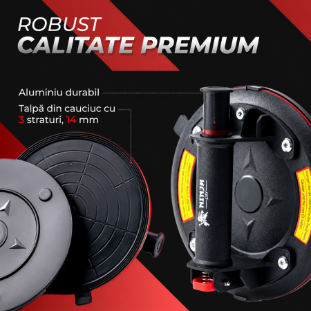 Set 2 Ventuze Profesionale cu Vacuum pentru Sticla si Gresie [1]