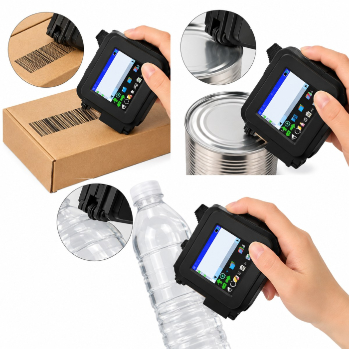 Imprimantă inkjet portabilă cu touchscreen 2,4 inch pentru marcarea produselor și ambalajelor [2]