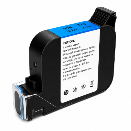 Productie - Cartuș TIJ 2.5 Industrial pentru Imprimante Inkjet Portabile – 42ml, 600 DPI