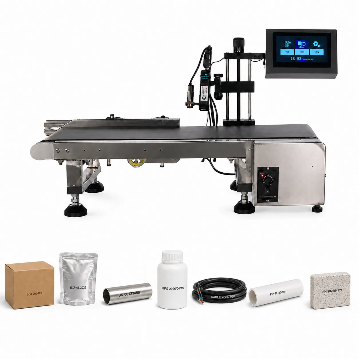 Imprimantă inkjet industrială pentru linii de producție, 300 DPI [2]