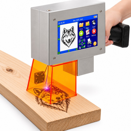 Imprimantă laser portabilă 10W cu ecran tactil de 5 inch [1]