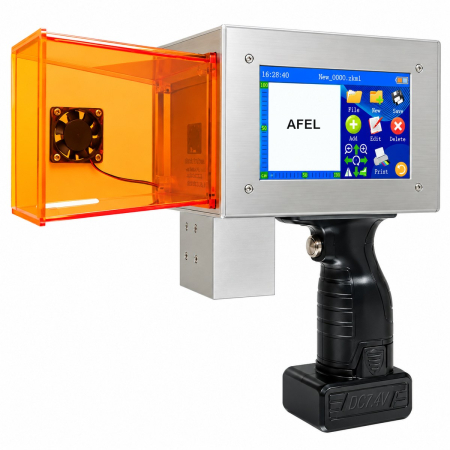 Coduri de bare - Imprimantă laser portabilă 10W cu ecran tactil de 5 inch