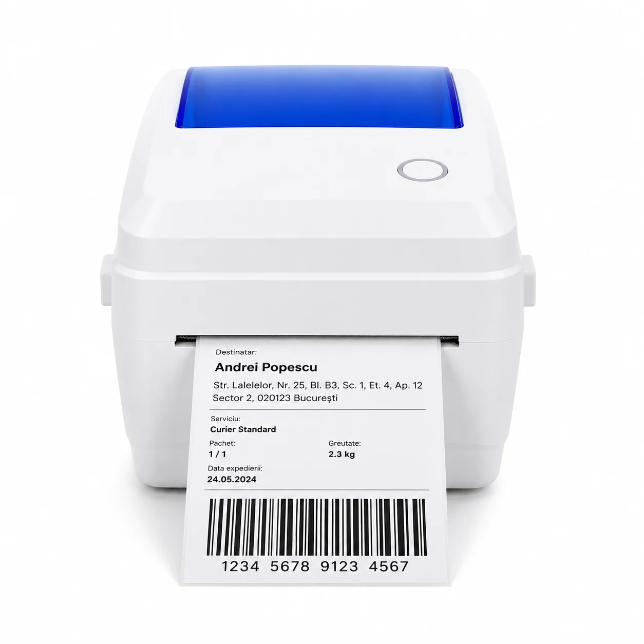 Imprimantă termică de etichete Bluetooth și USB, 203 DPI [2]
